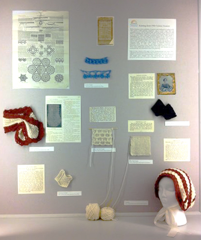A display of 19th century patterns with contemporary interpretations