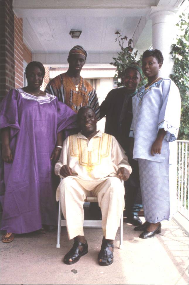 Martin Sheriff and family