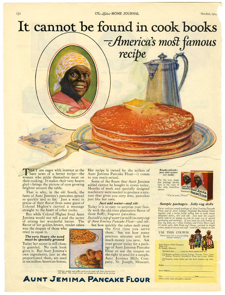 Aunt Jemima, 1924