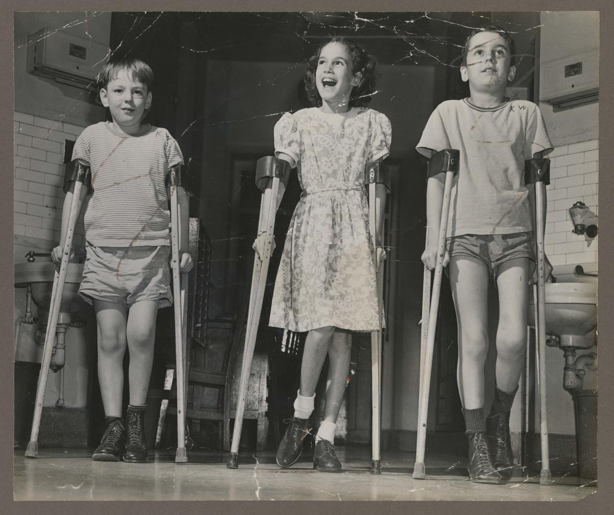polio disease 1950s