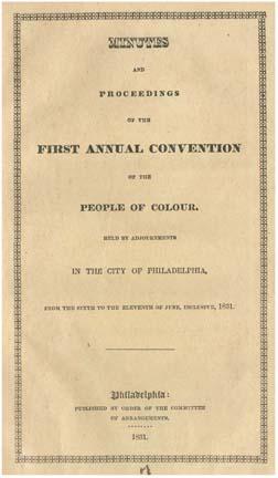 Richard Allen, Negro Convention HALF